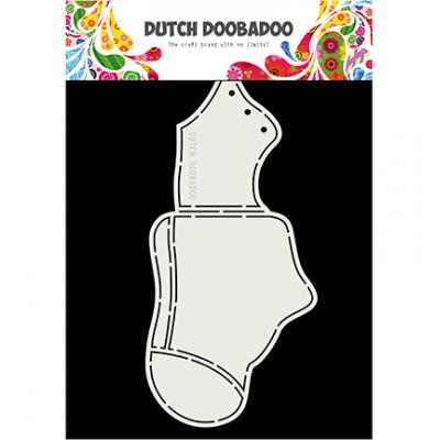 Dutch DooBaDoo Card Art - Baby Shoe